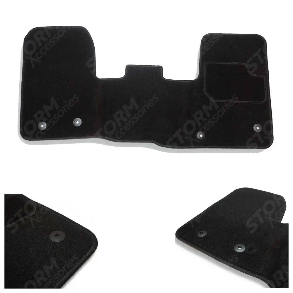 1pc Tailored Fit Carpet Mat In Black For Ford Transit Custom 2020-2024