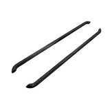 2.4 Inch Gloss Black STX Style Sportline Side Bars Pair For Renault Trafic Swb 2014 On