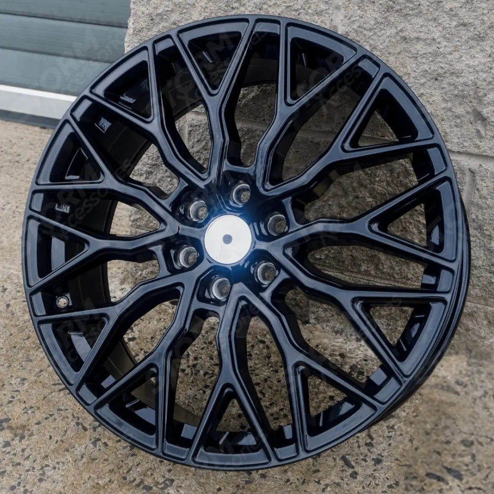 20" 6x120 VC1 ALLOY WHEEL IN GLOSS BLACK For FORD TRANSIT CUSTOM 2024+