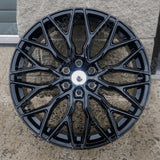 20" 6x120 VC1 ALLOY WHEEL IN GLOSS BLACK For FORD TRANSIT CUSTOM 2024+