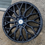 20" 6x120 VC1 ALLOY WHEEL IN GLOSS BLACK For FORD TRANSIT CUSTOM 2024+