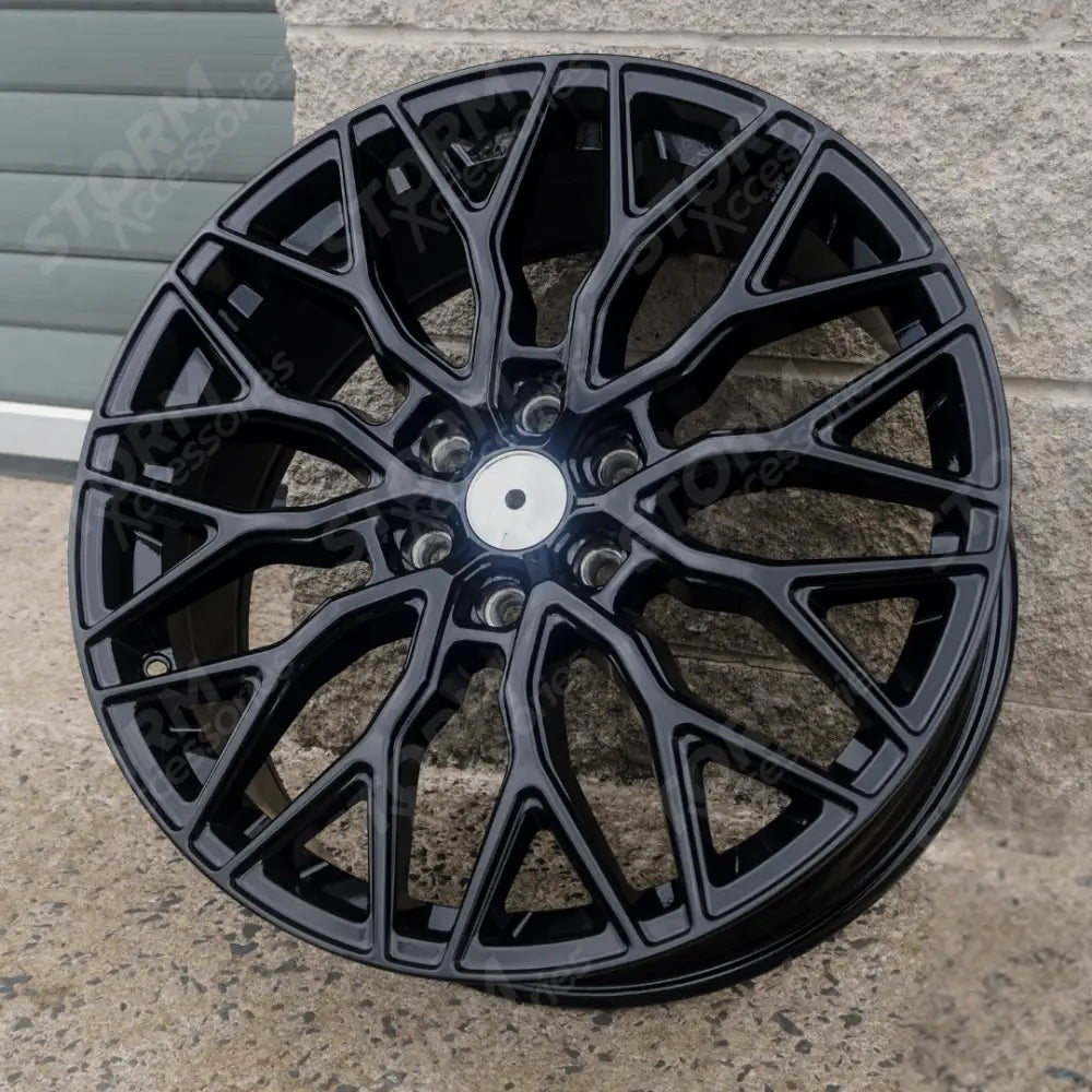 20" 6x120 VC1 ALLOY WHEEL IN GLOSS BLACK For FORD TRANSIT CUSTOM 2024+