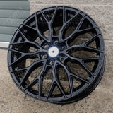 20" 6x120 VC1 ALLOY WHEEL IN GLOSS BLACK For FORD TRANSIT CUSTOM 2024+