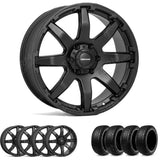 20" Wheel & Tyre Package Veemann VX20 With Radar Tyres For Ford Ranger 2012+ & 2023+