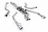 3.0 V6 Twin Turbo Milltek Sport Cat Back Exhaust System For Ford Ranger Raptor 2023 on GT-115 Brushed Titanium