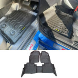 3d Tailored Mud Mats Black Mudblock For Ford Ranger & Raptor & Vw Amarok 2023 On
