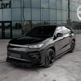 VW Tayron R-Line MK1 2025 On Front Splitter In Gloss Black