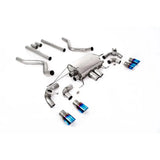 5.0 V8 525ps Milltek Sport Non Resonated Opf Back System Valaved For Land Rover Defender 90 2020+ GT-90 Burnt Titanium