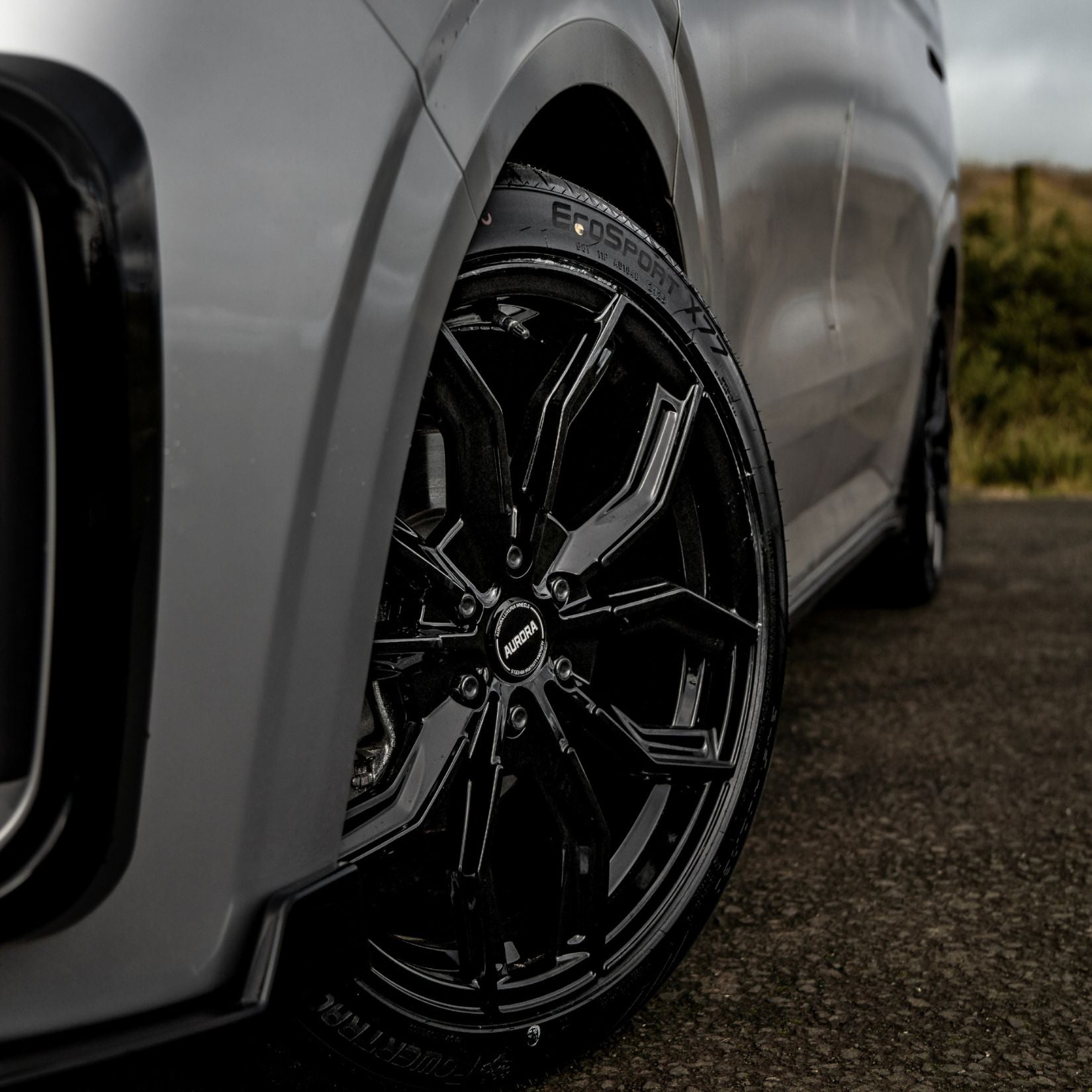 AR723/Aurora 20" 6X120 Gloss Black ET50 CB74.6