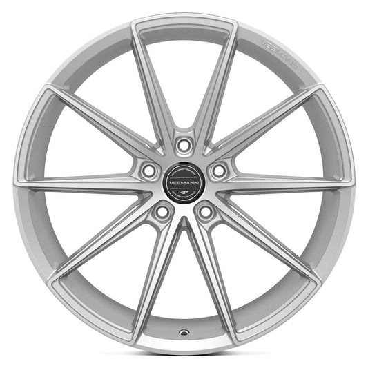 Veemann MF-Z1 19X8.5 5X112 ET42 Silver Machined Standard Concave - Qty 1