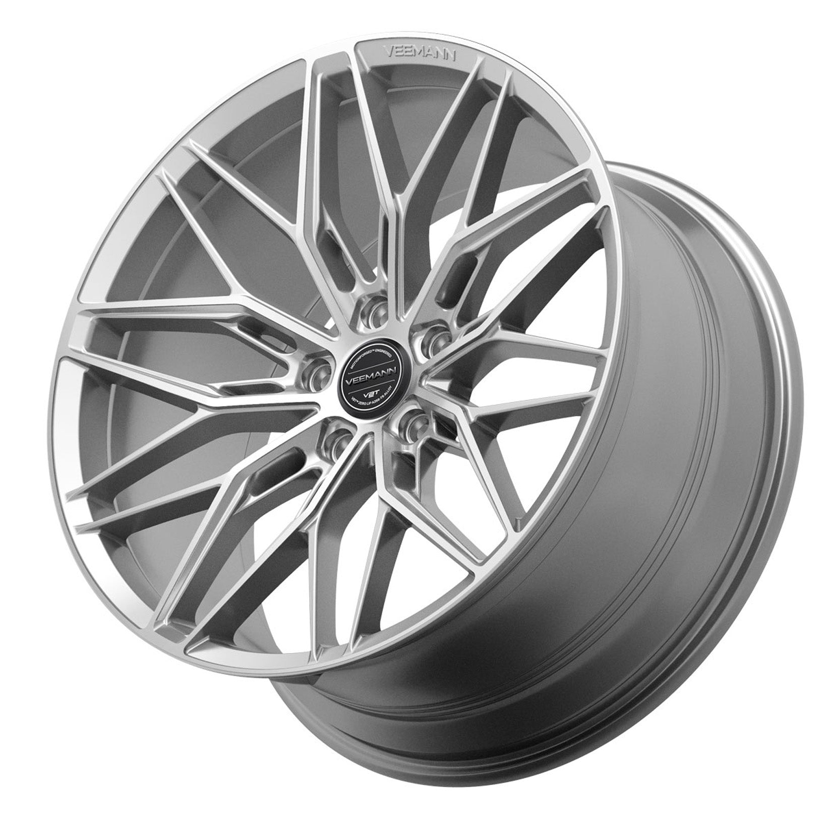 Veemann MF-Z5 19X8.5 5X112 ET42 Silver Machined Standard Concave - Qty 1