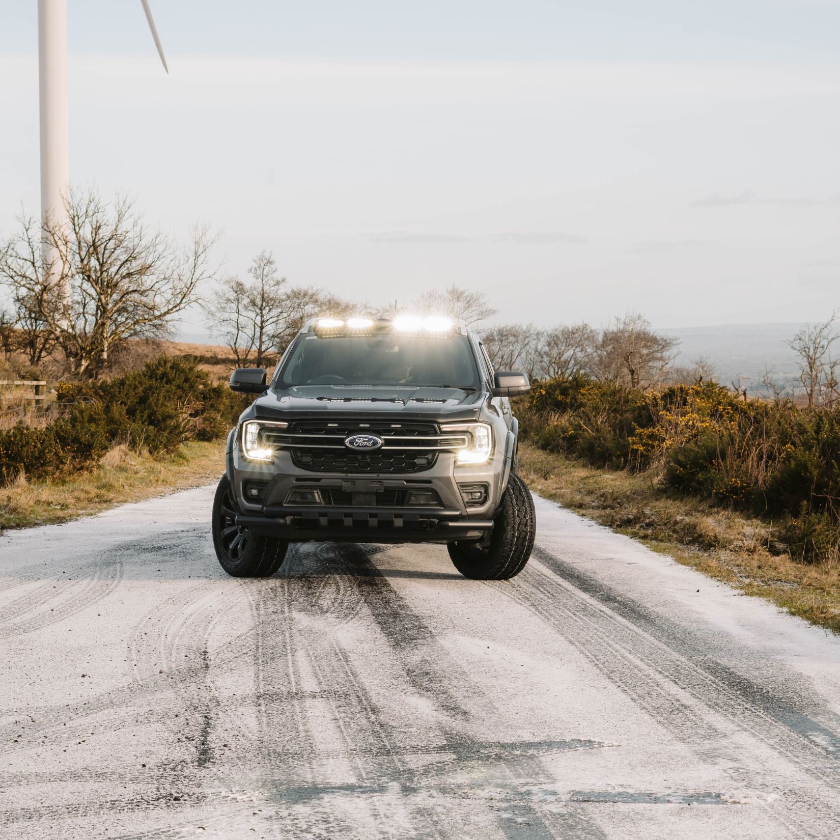 Ford Ranger 2023 On - Egr Bonnet Guard - Dark Smoke