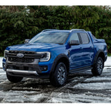 Ford Ranger 2023 On Double Cab EGR Wheel Arch Kit Bolt Look Matt Black Finish - 6 Pcs