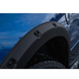 Ford Ranger 2023 On Double Cab EGR Wheel Arch Kit Bolt Look Matt Black Finish - 6 Pcs