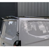 Ford Transit Custom MK2 2024 on V1 Rear Spoiler In Gloss Black For Barn Door
