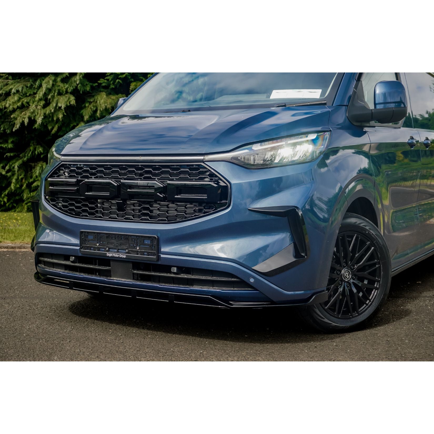 Ford Transit Custom MK2 2024 on LWB Full Low Line Aero Kit V1 In Gloss Black