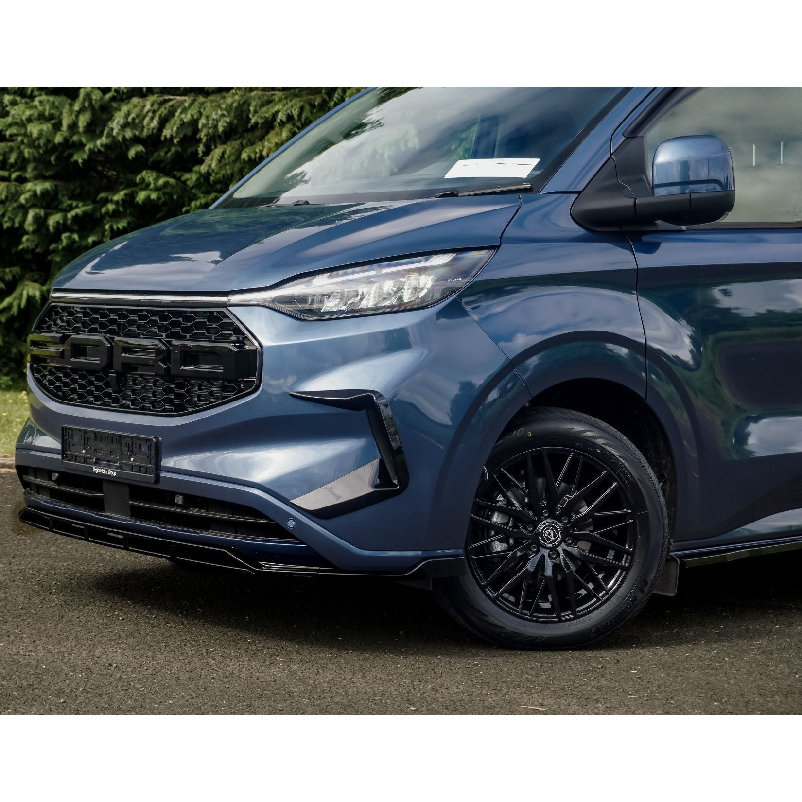 Ford Transit Custom MK2 2024 on SWB Full Low Line Aero Kit V1 In Gloss Black