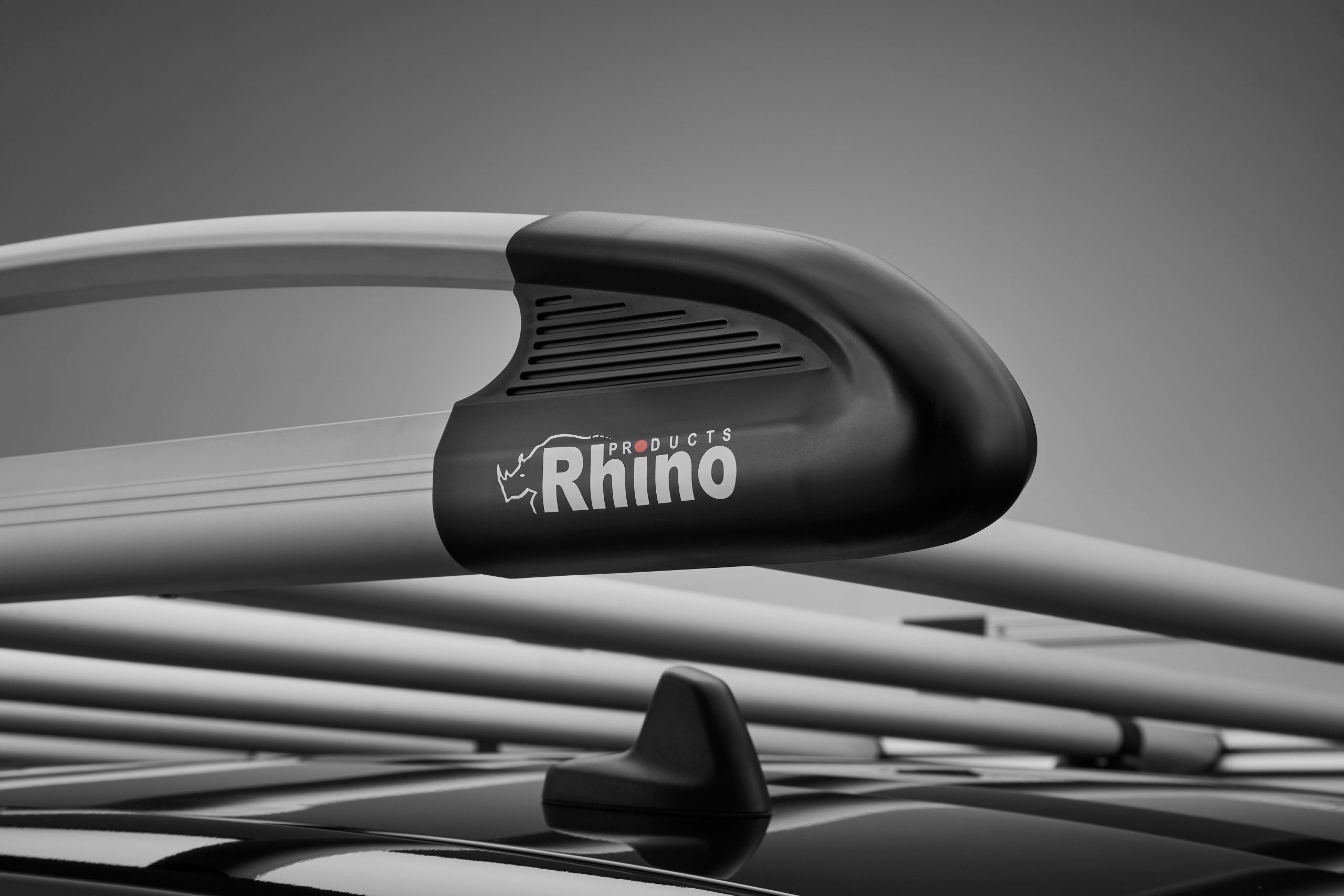 Rhino KammRack Aluminium Van Roof Rack - Ford Transit Custom 2023 On SWB Low Roof (L1H1) Tailgate Rear Door