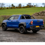 Nissan Navara Np300 / Ford Ranger / Toyota Hilux Double Cab - Ridgeback Roll Bar For Rtc In Black