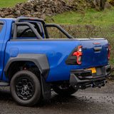 Nissan Navara Np300 / Ford Ranger / Toyota Hilux Double Cab - Ridgeback Roll Bar For Rtc In Black