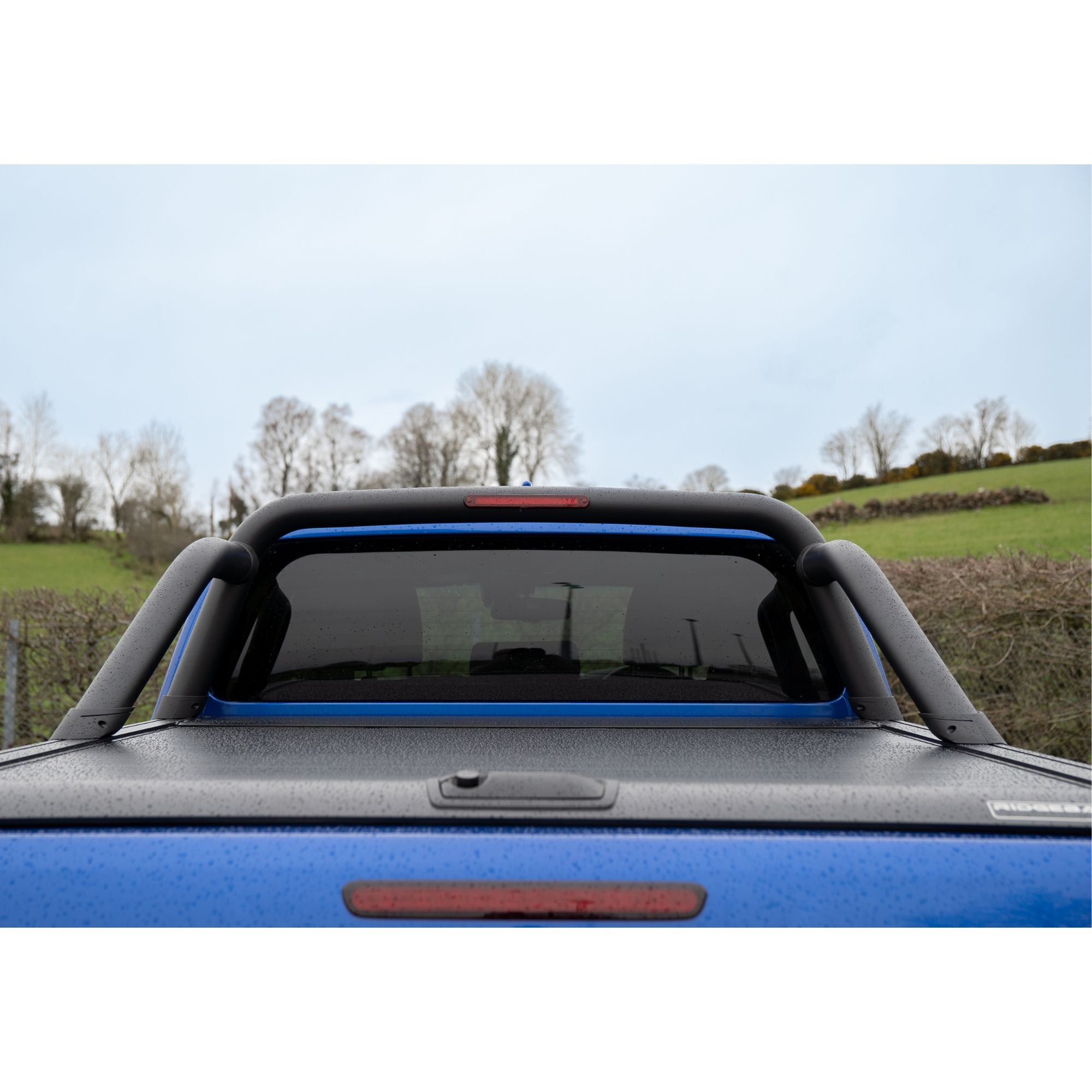Nissan Navara Np300 / Ford Ranger / Toyota Hilux Double Cab - Ridgeback Roll Bar For Rtc In Black
