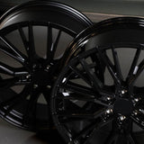 Ridge KN12 Gloss Black 6X120 20 Inch Alloys