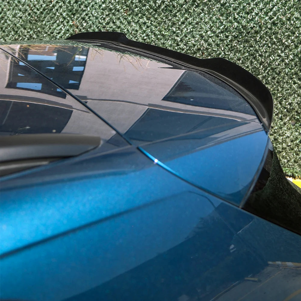 VW Tiguan R-Line MK3 2024 On Rear Spoiler In Gloss Black