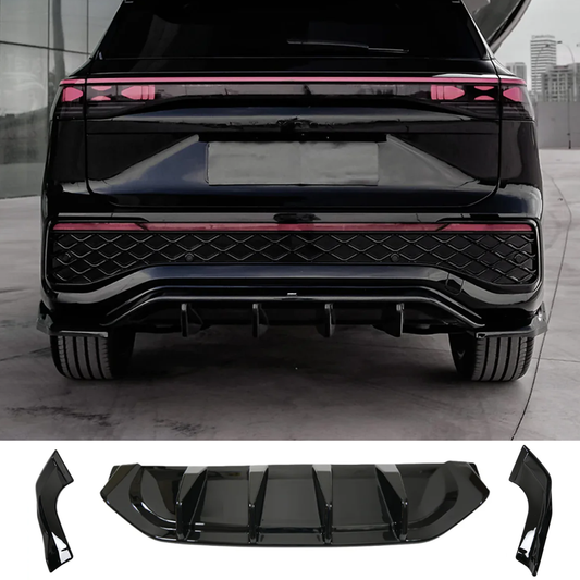 VW Tayron 2025 On Rear Valance In Gloss Black
