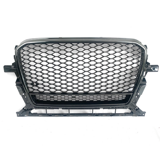 Audi Q5 2013-2015 'rsq5 Style' Honeycomb Grill In All Gloss Black