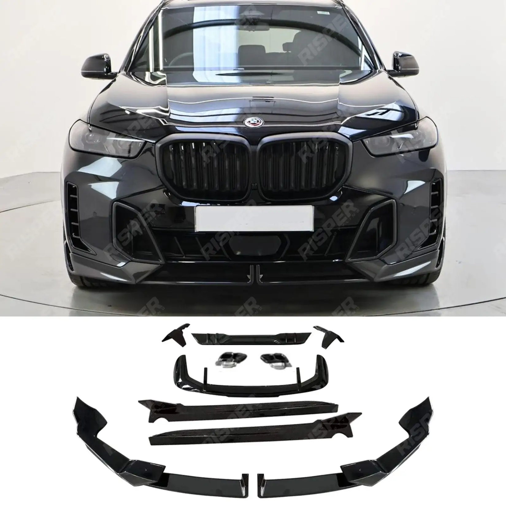 Bmw X5 G05 Lci 2023+ Carbon Look Aero Kit By Risper