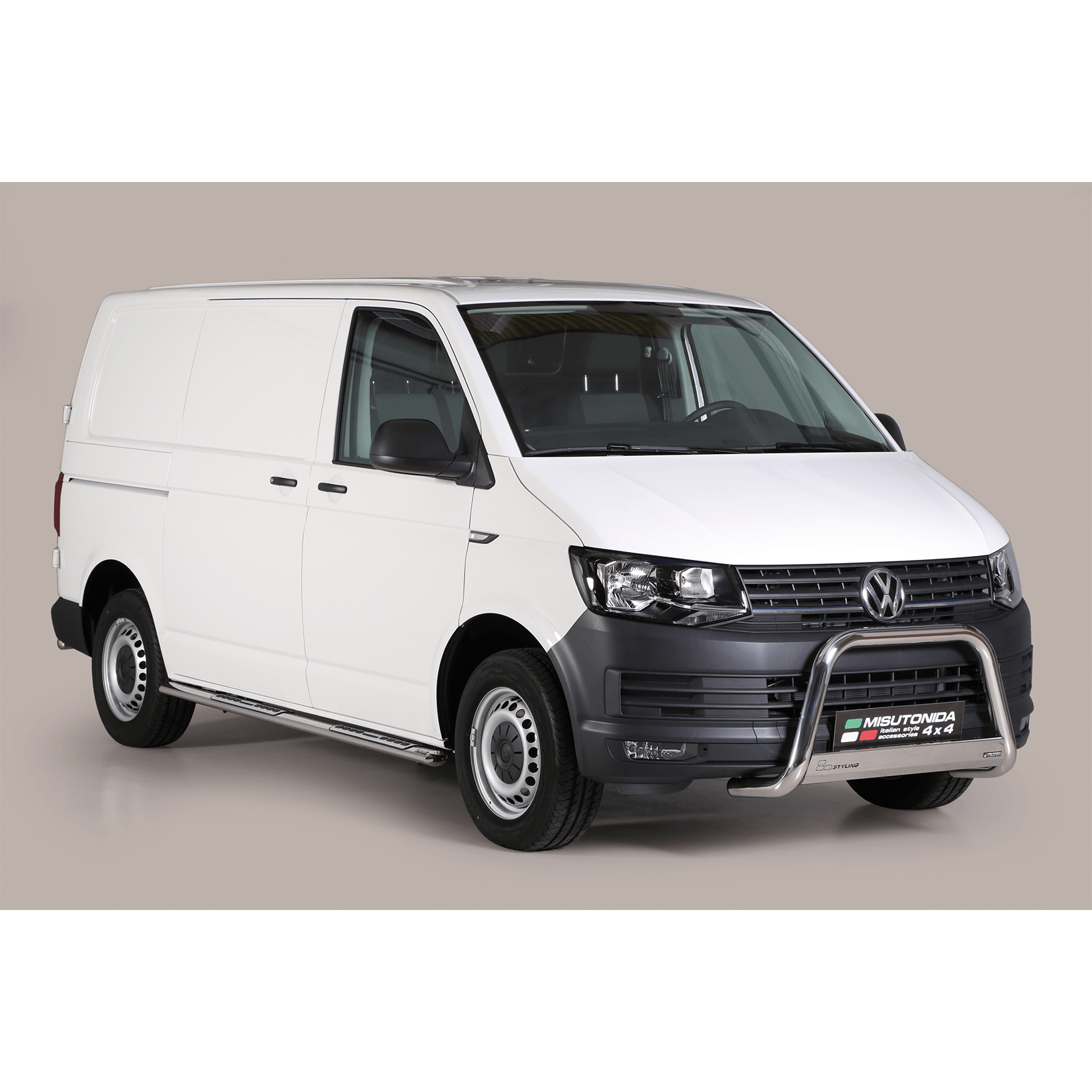 Vw Transporter T6 2015-2018 Misutonida Eu Approved Front A-bar - 63mm