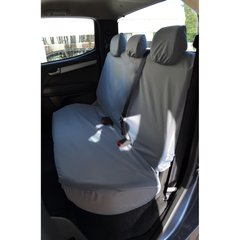 Isuzu D-max 2012-2021 - Rear Seat Covers - No Armrest - Grey