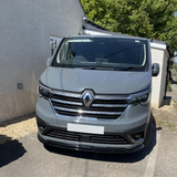 Renault Trafic 2022+ Front Splitter In Gloss Black