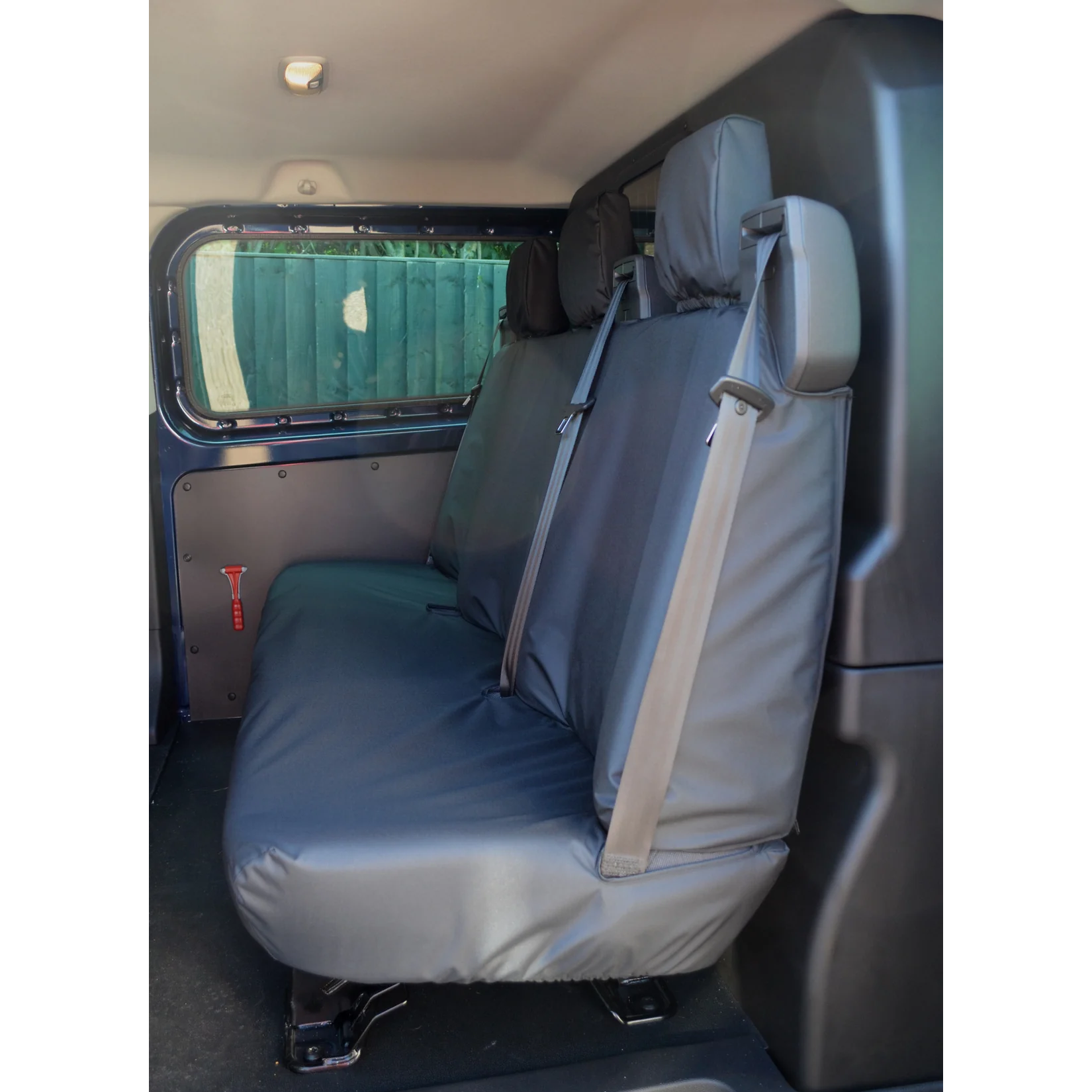 VW Transporter T7 2025+ Rear DCIV Seat Cover - In Black