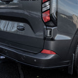 Ford Transit Custom MK2 2024 on Rear Bumper Splitter In Gloss Black 3 Piece