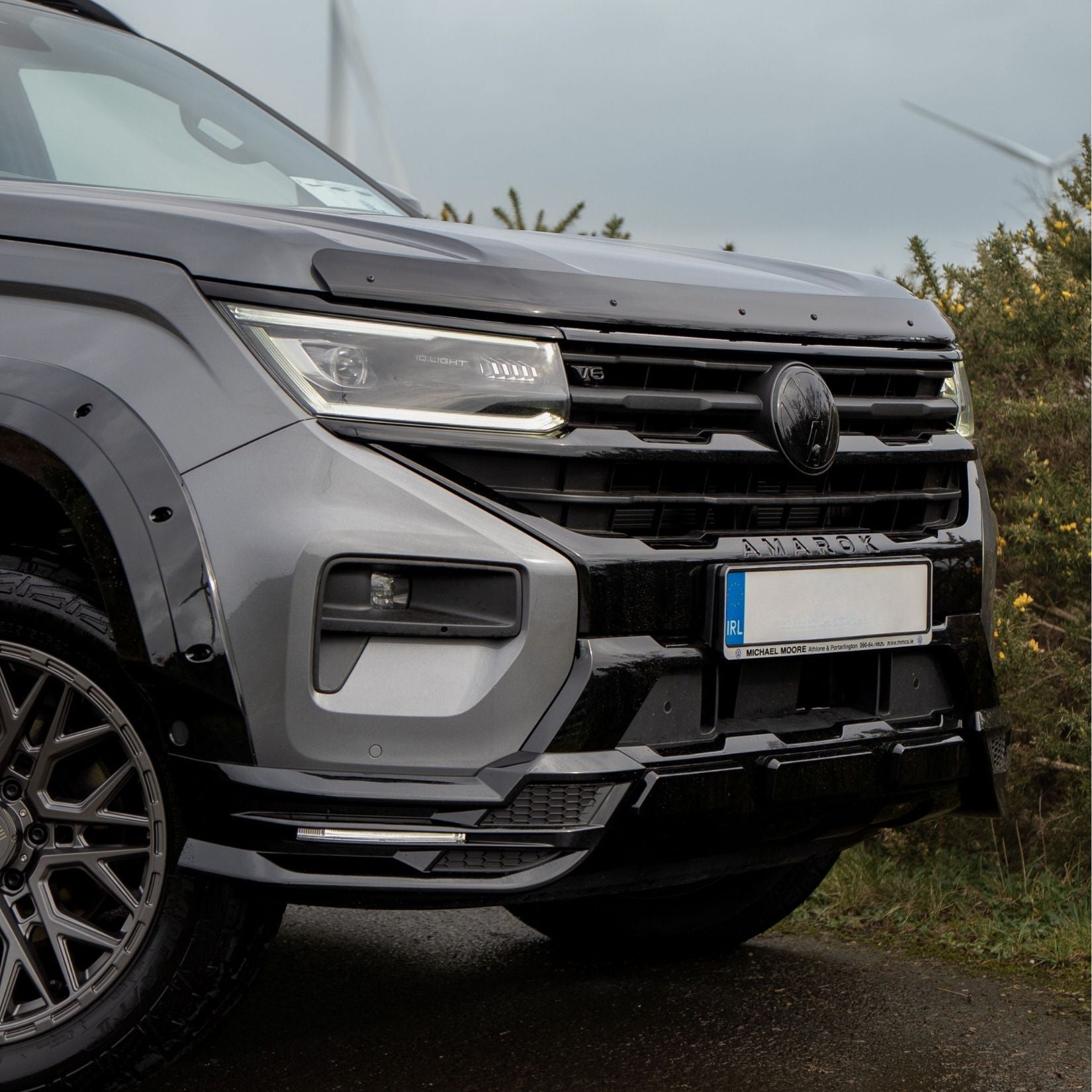 VW Amarok 2023 On – EGR Bonnet Guard – Dark Smoke