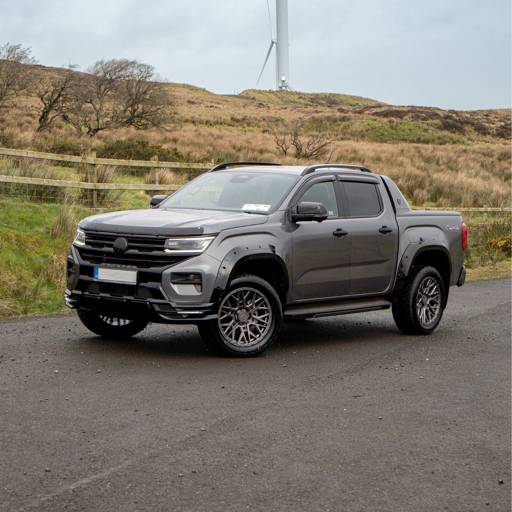VW Amarok 2023 On – EGR Bonnet Guard – Dark Smoke
