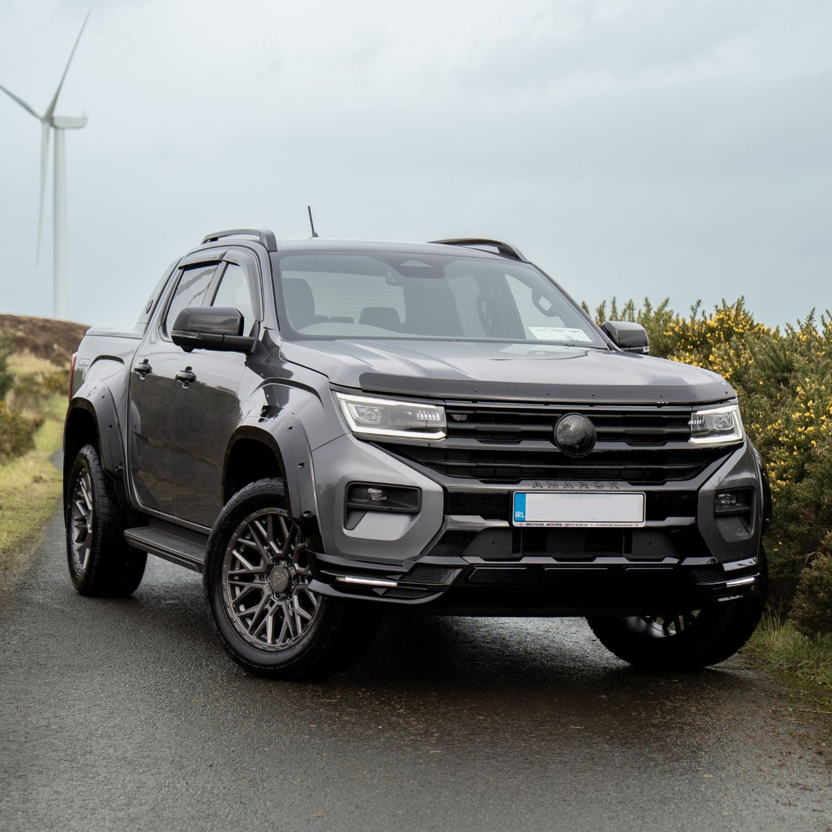 VW Amarok 2023 On – EGR Bonnet Guard – Dark Smoke