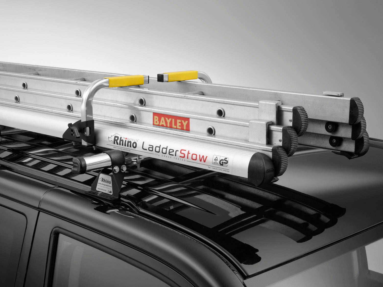 3 Metre Rhino LadderStow Ladder Guide Rails For Universal Roof Bars