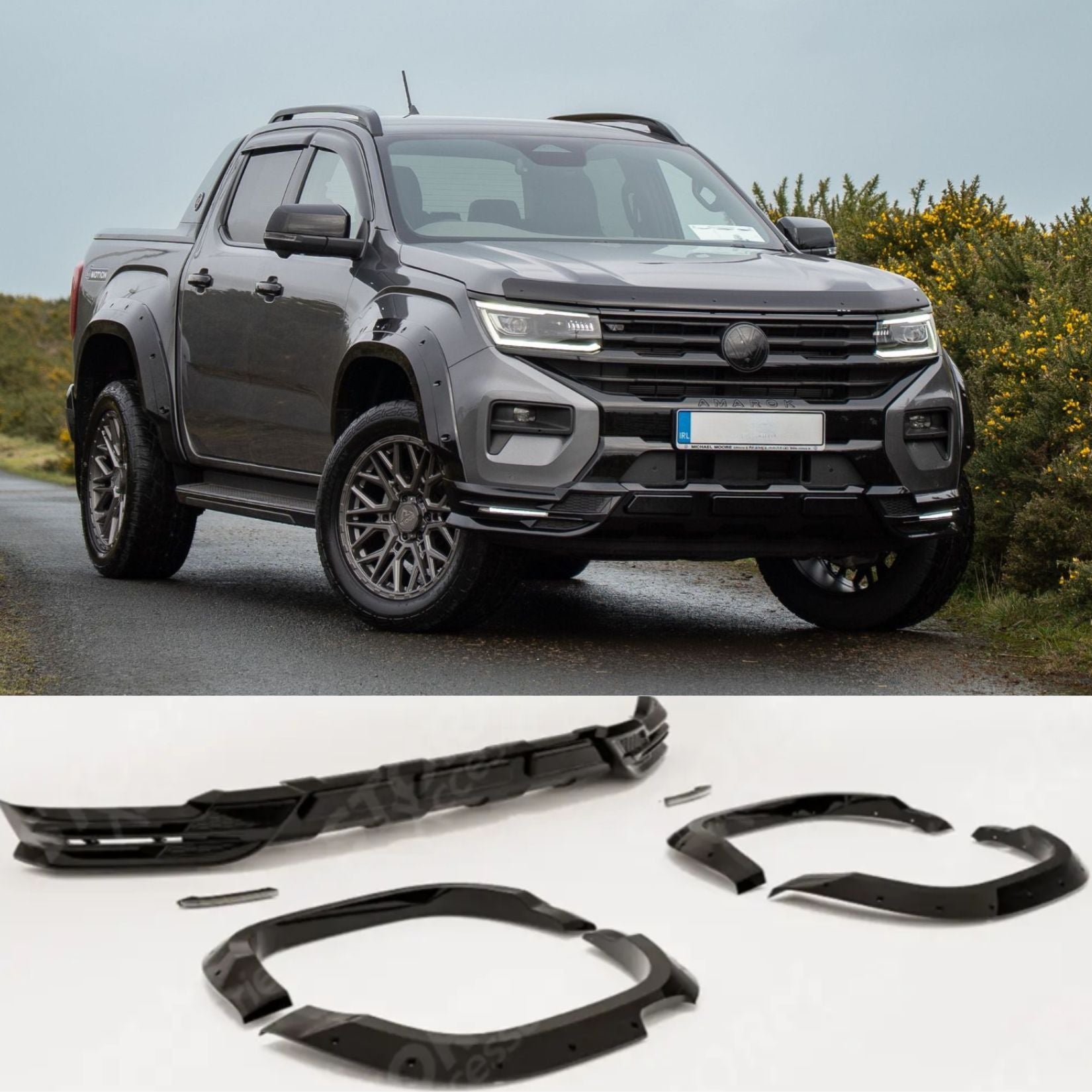 Volkswagen Amarok 2023+ Wide Trak Kit Package - Valance & Wide Arch Kit