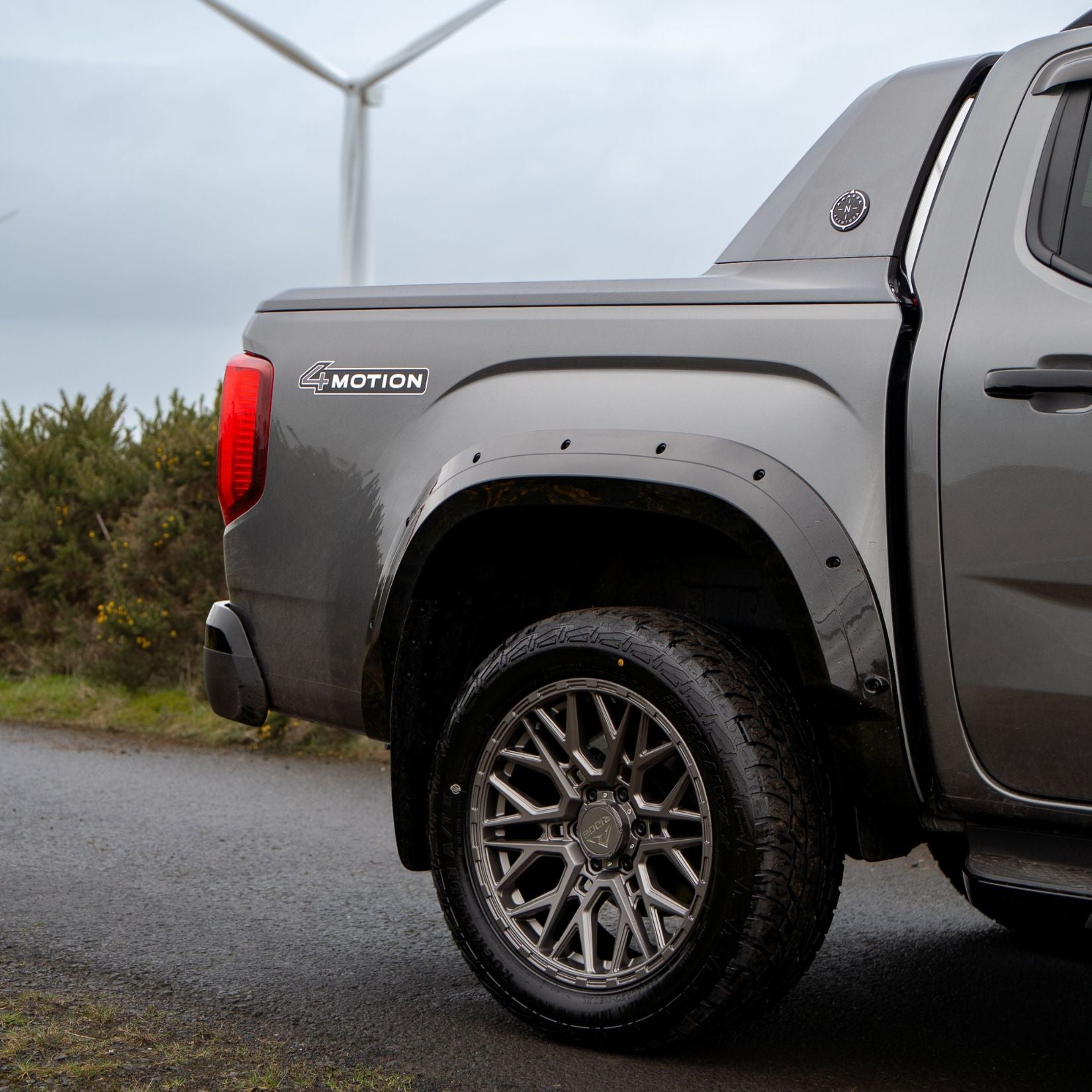 Volkswagen Amarok 2023+ Wide Trak Wheel Arch Set Gloss Black