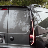 Rear Spoiler Barn Door In Gloss Black For Volkswagen Caddy Mk5 2021+