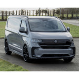 Volkswagen Transporter T7 2025 on Front Splitter Lip In Gloss Black
