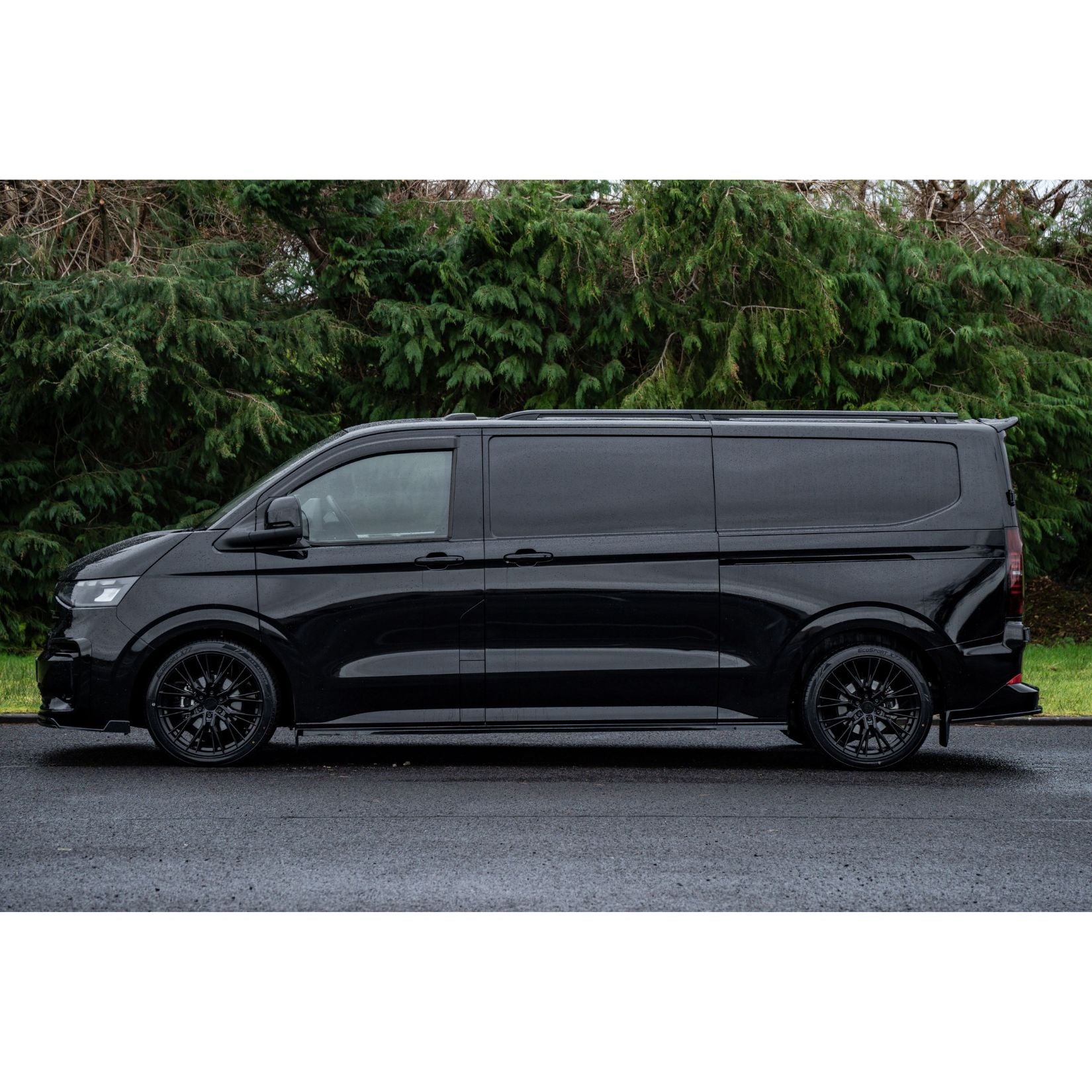 Volkswagen Transporter T7 LWB 2025 on V1 Premium Aero Kit In Gloss Black