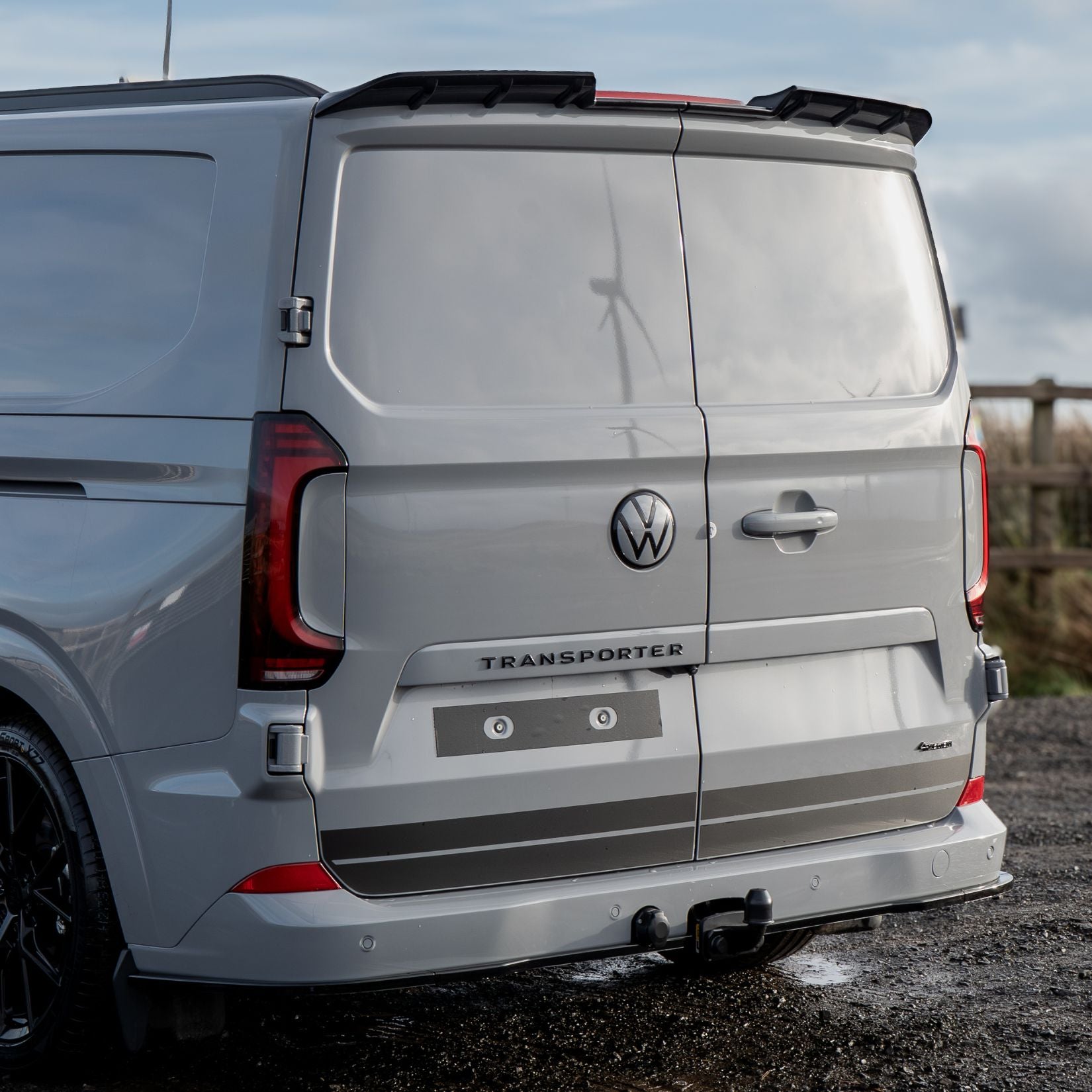 Volkswagen Transporter T7 LWB 2025 on V1 Premium Aero Kit In Gloss Black