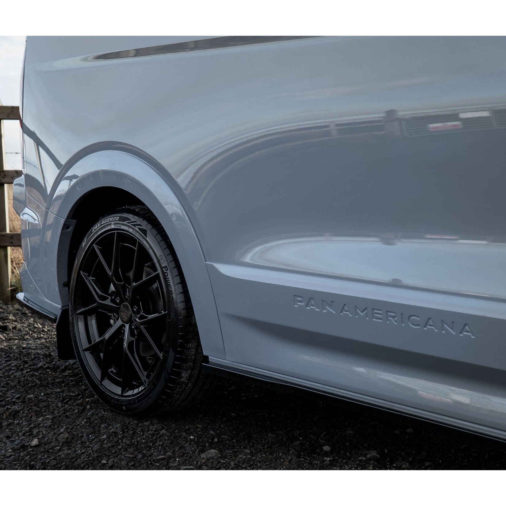 Volkswagen Transporter T7 LWB 2025 on V1 Premium Aero Kit In Gloss Black