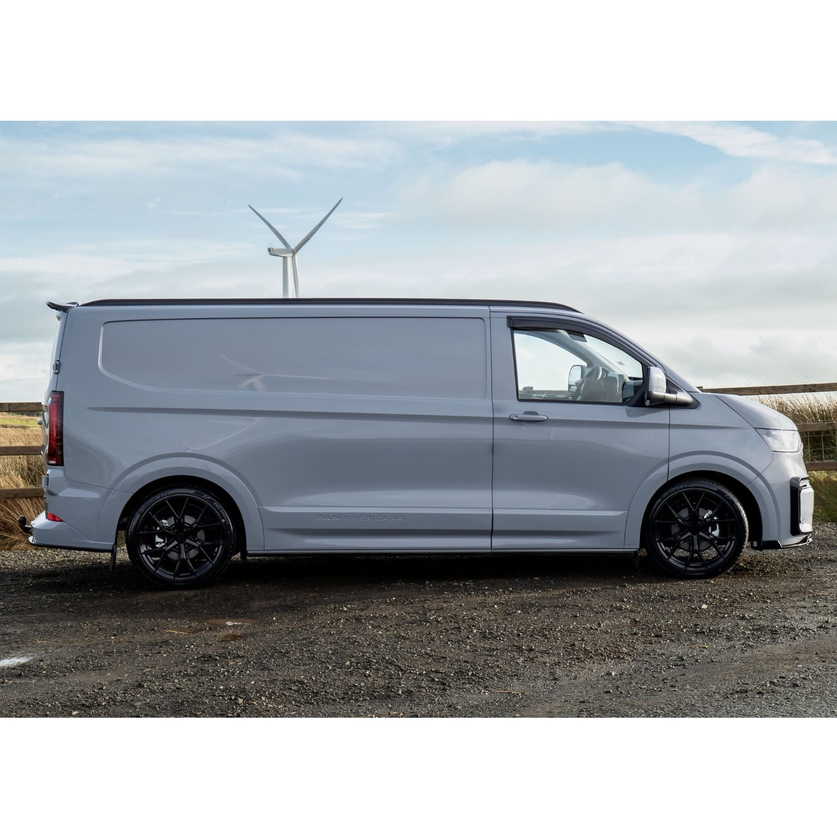 Volkswagen Transporter T7 LWB 2025 on V1 Premium Aero Kit In Gloss Black