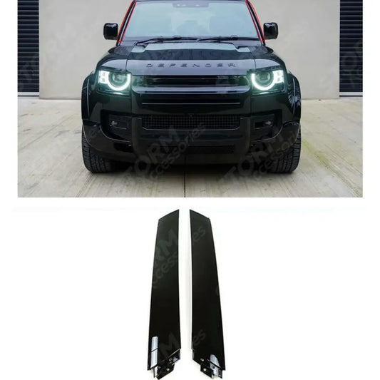 A Pillar Trims In Gloss Black For Landrover Defender L663 2020+