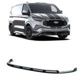 Ford Transit Custom MK2 2023+ 'Sport' Front Splitter Lip In Gloss Black