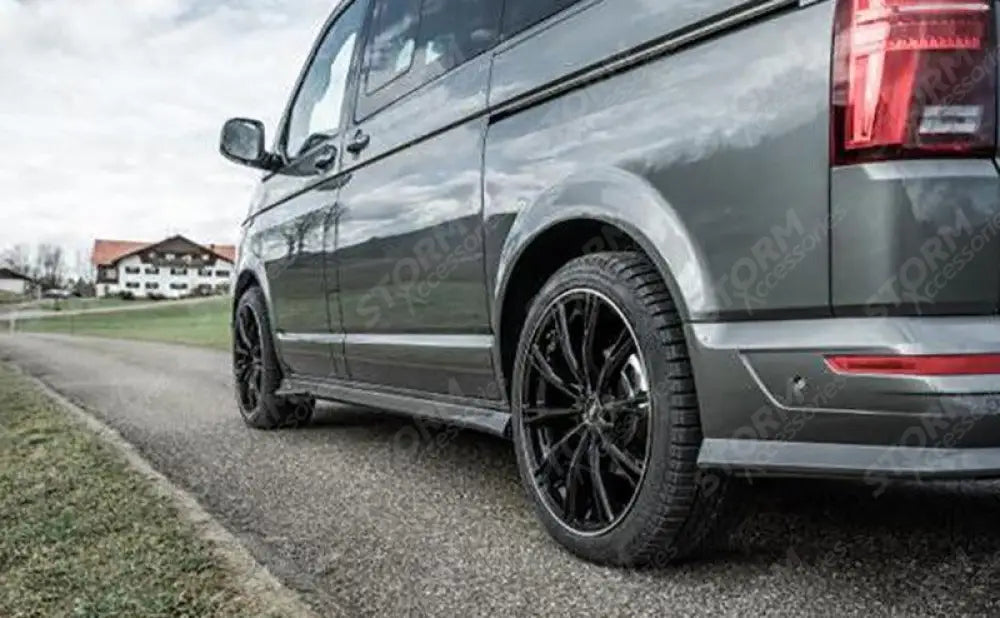 Abt Side Skirts Short Wheelbase For Vw Transporter T6.1 2019 - 2024